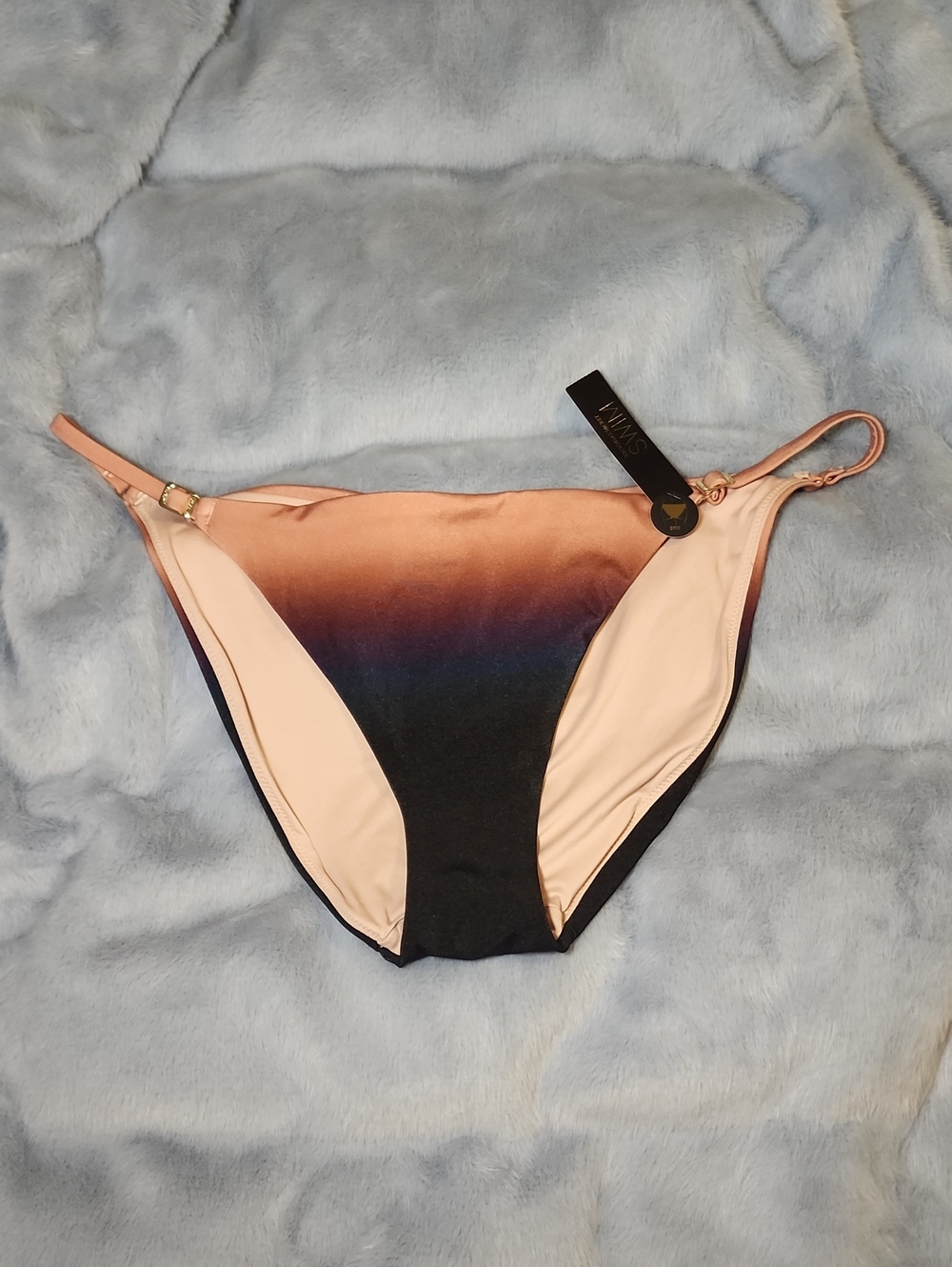 Victoria's Secret Blush to Navy Ombre Bandeau Bikini - Picture 8 of 12